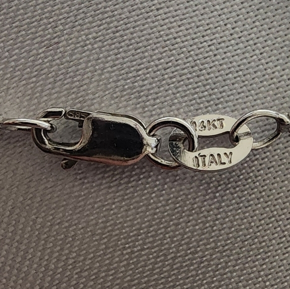 14K White Gold .98CTTW Diamond Baguette - Picture 7 of 14